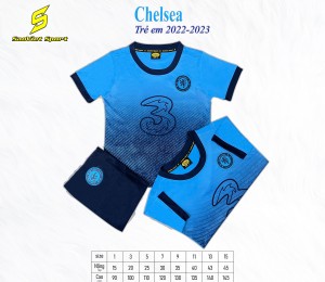 BỘ CHELSEA XANH BIỂN