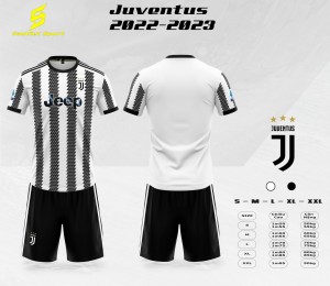 ÁO TUYỂN JUVENTUS TRẮNG ĐEN