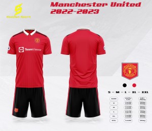 ÁO TUYỂN MANCHESTER UNITED ĐỎ ĐEN