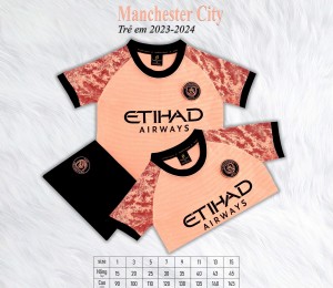 BỘ MANCHESTER CITY XANH CAM