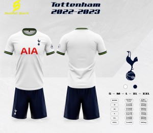 ÁO TUYỂN TOTTENHAM TRẮNG ĐEN