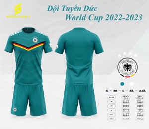 ÁO TUYỂN ĐỨC WORLD CUP 2022 - XANH NGỌC