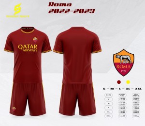 ÁO  TUYỂN ROMA 2022- 2023 ĐỎ