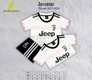 BỘ JUVENTUS TRẮNG  2023-2024