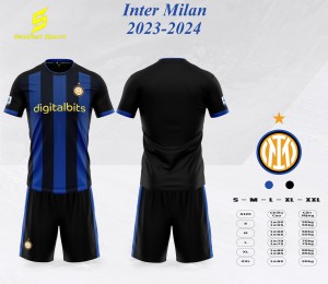 ÁO TUYỂN INTER MILAN XANH ĐEN 2023-2024