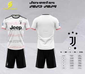 ÁO TUYỂN JUVENTUS TRẮNG 2023-2024