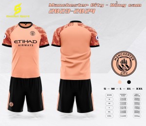 BỘ MANCHESTER CITY HỒNG CAM 2023-2024