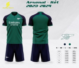 ÁO TUYỂN ARSENAL KÉT 2023-2024