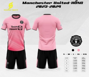 ÁO TUYỂN MANCHESTER UNITED HỒNG 2023-2024