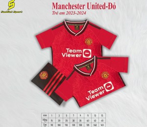 ÁO TUYỂN MANCHESTER UNITED ĐỎ 2023-2024