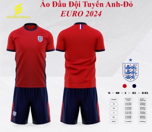 áo tuyển anh đỏ euro 2024