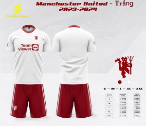 ÁO ĐỘI TUYỂN MANCHESTER UNITED TRẮNG ĐỎ 2023-2024