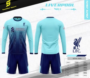 ÁO ĐỘI TUYỂN LIVERPOOL XANH NGỌC