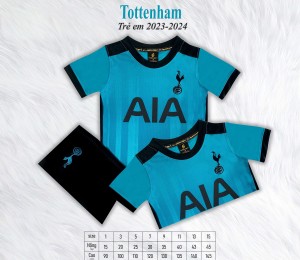 BỘ TRẺ EM TUYỂN TOTTENHAM XANH BÍCH 2023-2024