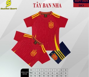 BỘ TRẺ EM TUYỂN TÂY BAN NHA 2024 - 2025