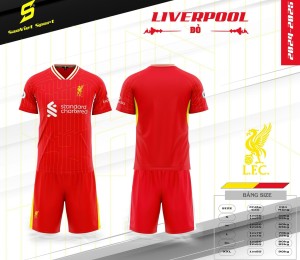 ÁO ĐỘI TUYỂN LIVERPOOL ĐỎ 2024-2025